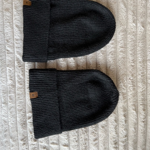 Black Knit Beanie - Picture 3 of 3